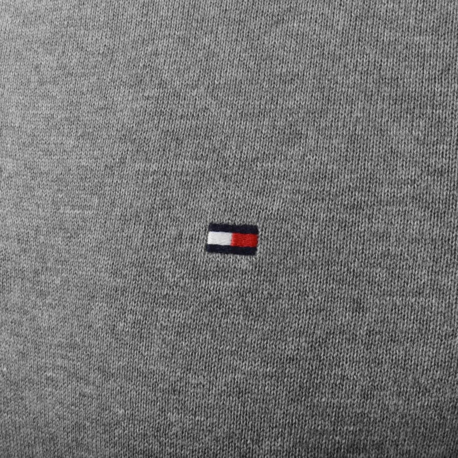 Tommy Hilfiger Quarter Zip Jumper Grey